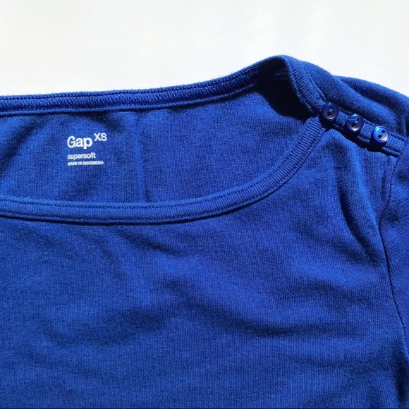 Gap Supersoft Royal Blue Shirt - Picture 5 of 5